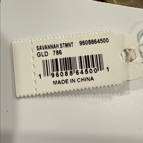 Brand New Kendra Scott Savannah Gold Statement Earrings in Pink Enamel - Picture 5 of 13